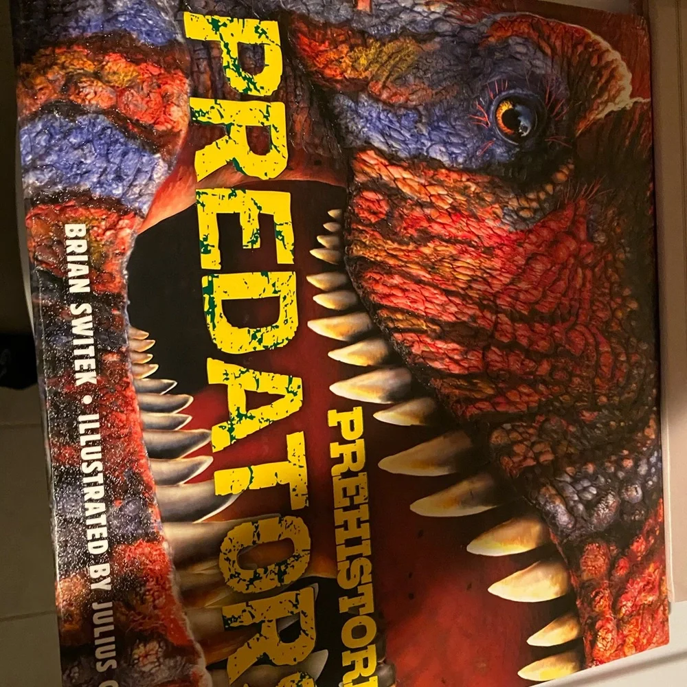 - Predators and dinosaurs books